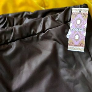 Faux leather leggings from Boohoo